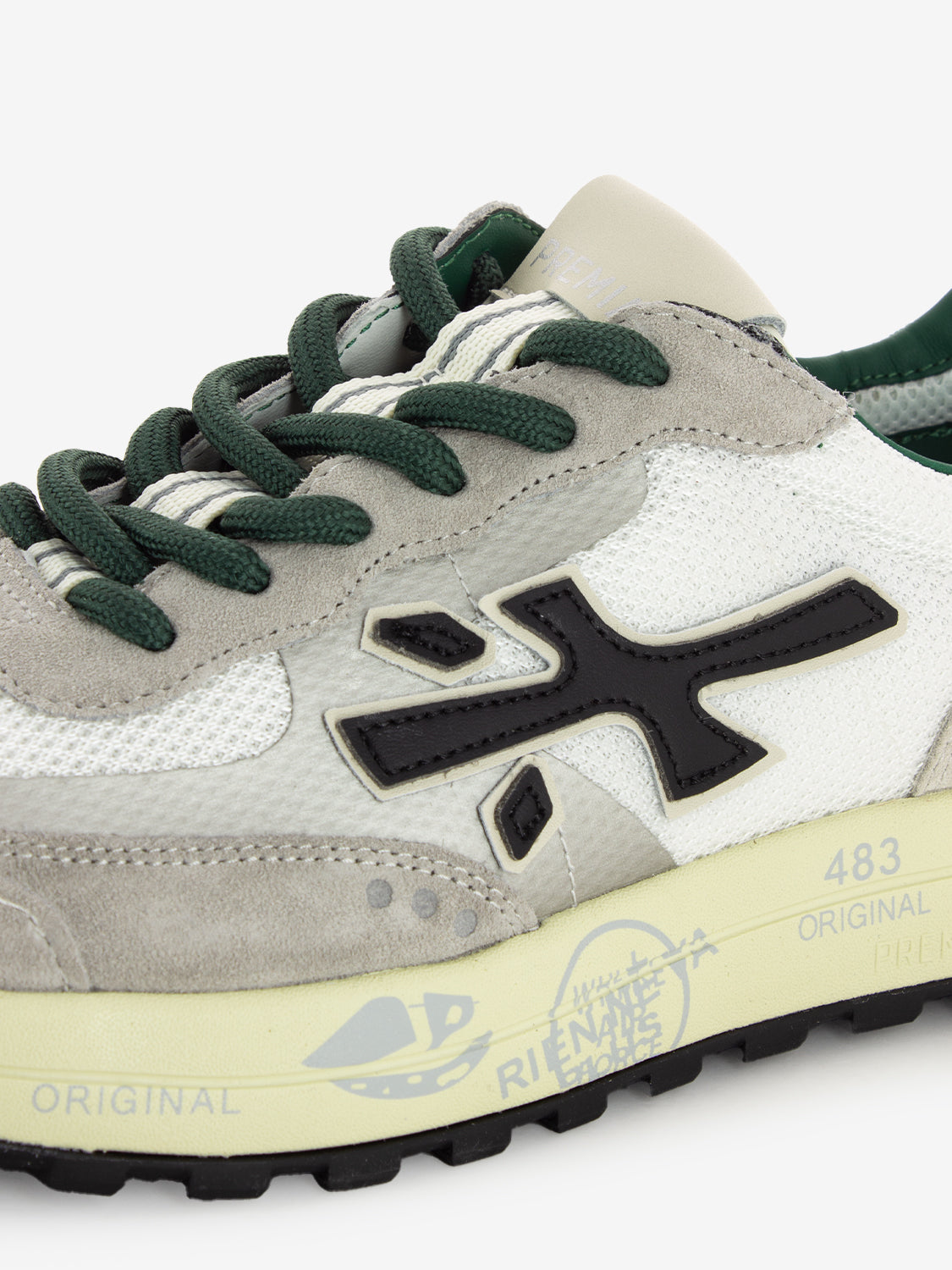Sneakers Nous white / green