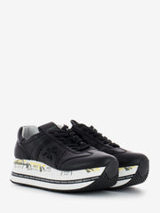 PREMIATA - Sneakers platform Beth in pelle black