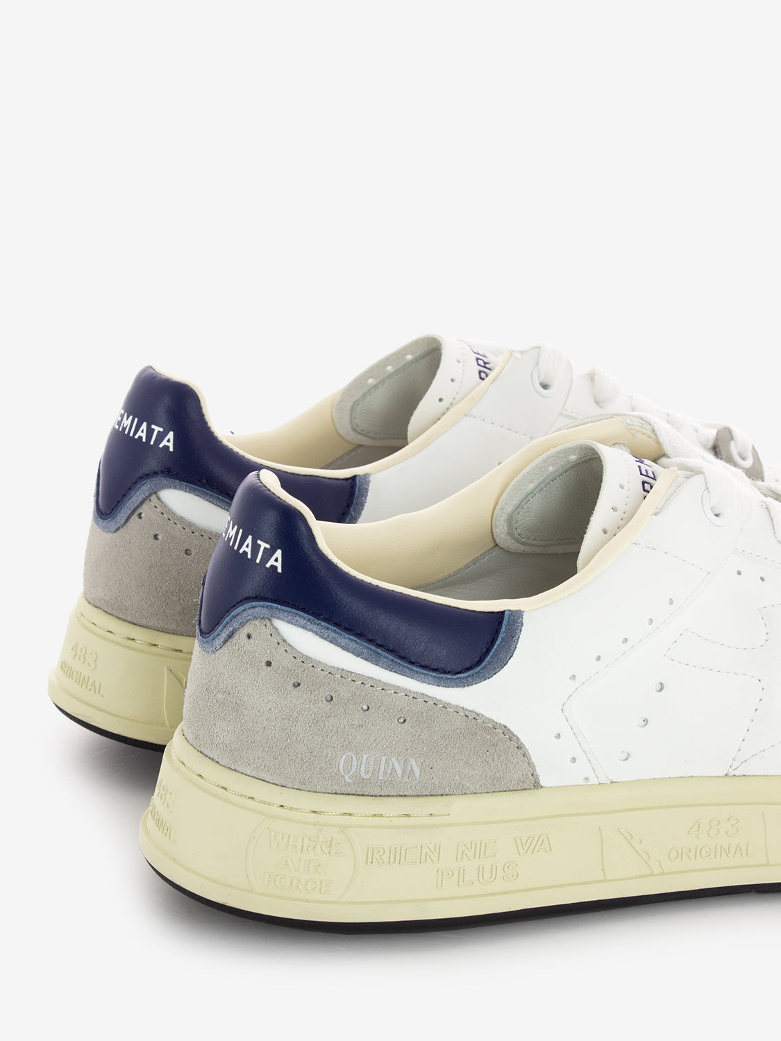 Premiata - Quinn Sneakers White / Blue | STIMM