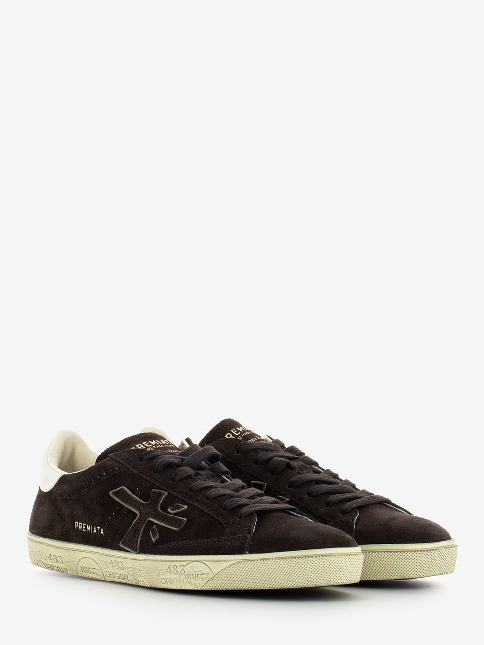 Sneakers Steven dark brown