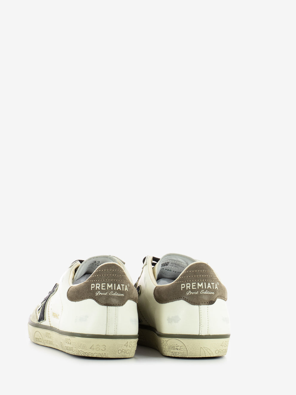 Steven white / black sneakers