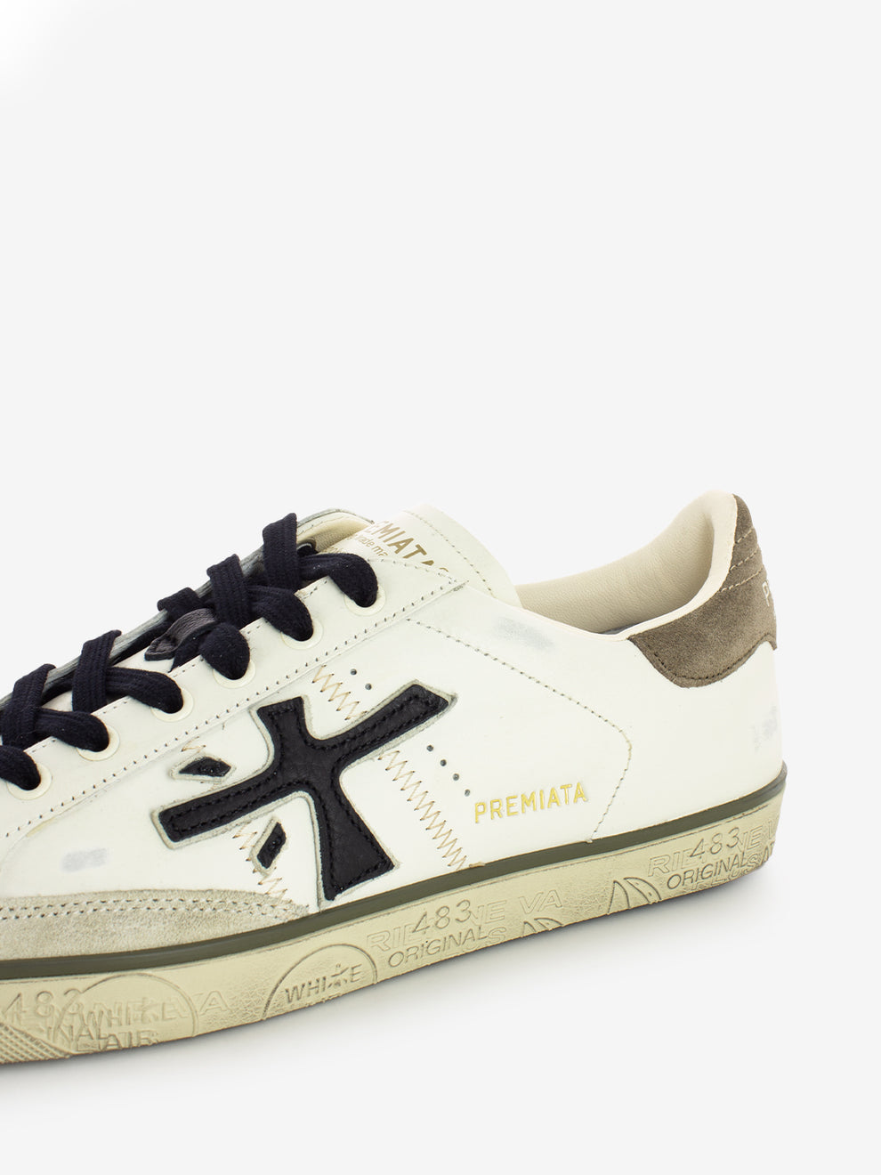 Steven white / black sneakers