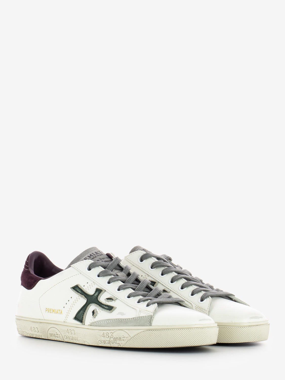 Sneakers Steven white / grey