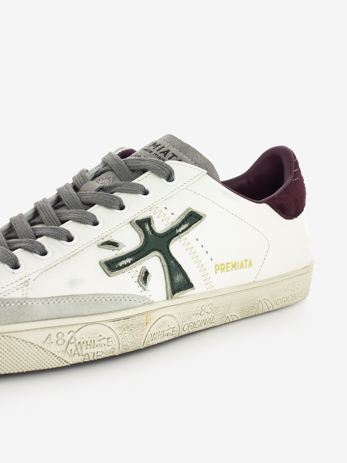 Sneakers Steven white / grey