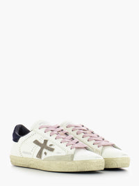 STEVEND OFF WHITE/BLUE SNEAKERS STEVEND_7602