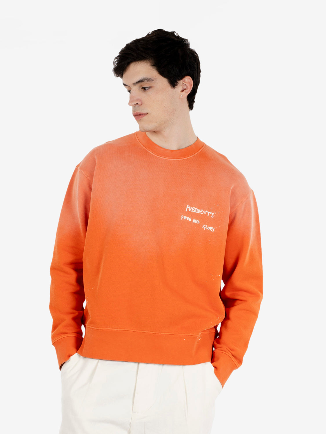 Crew sweater Mr.Surfer Painter mandarin