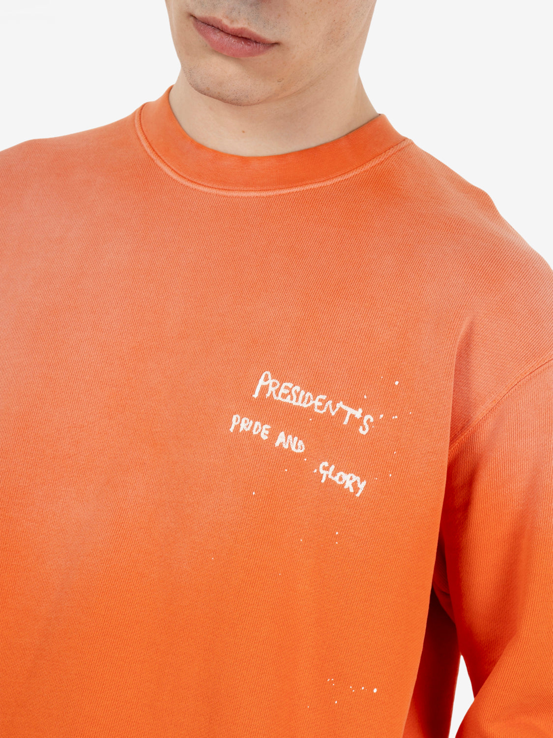 Crew sweater Mr.Surfer Painter mandarin