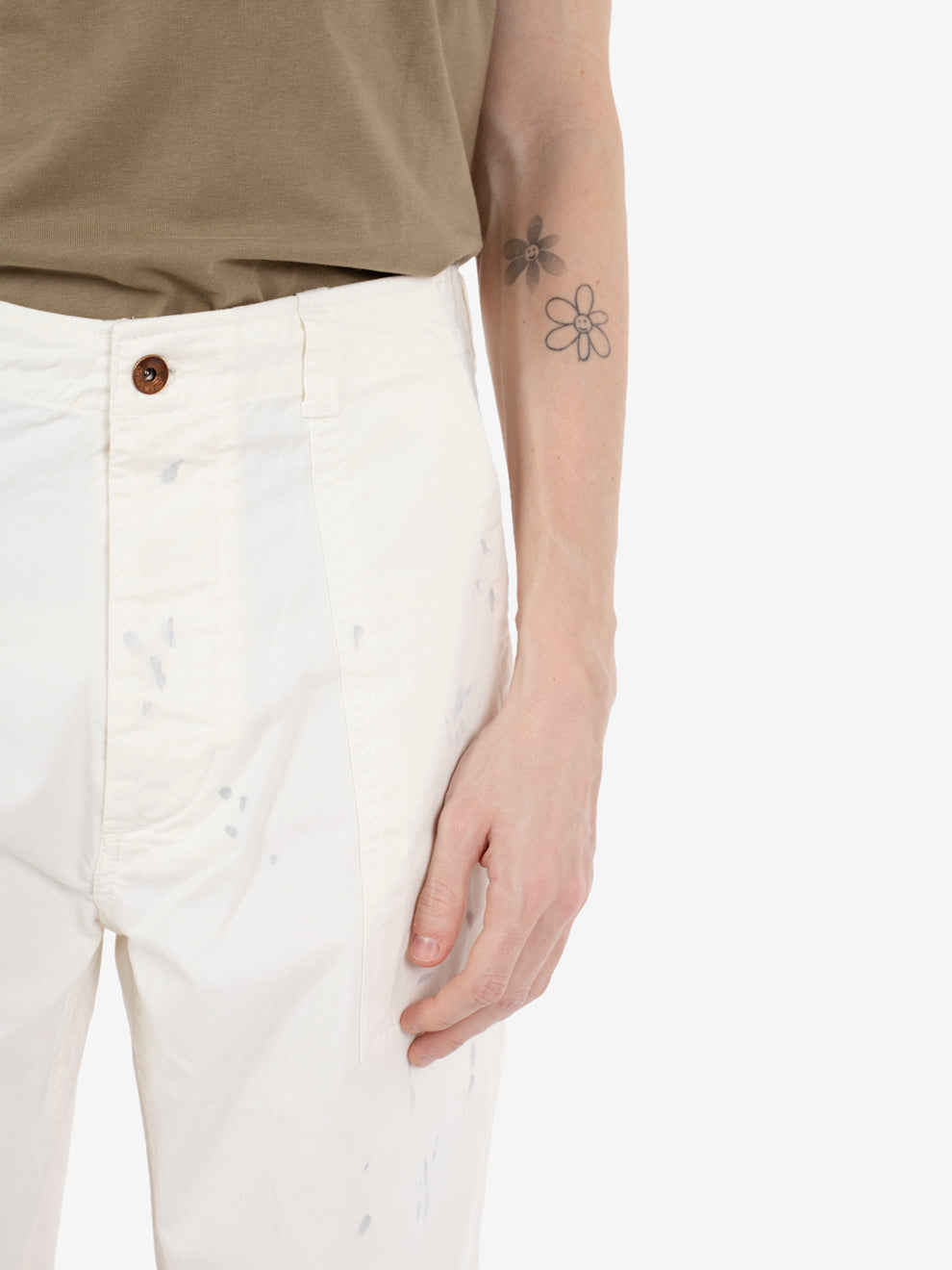 Fatigue original Slub cotton Dust off white