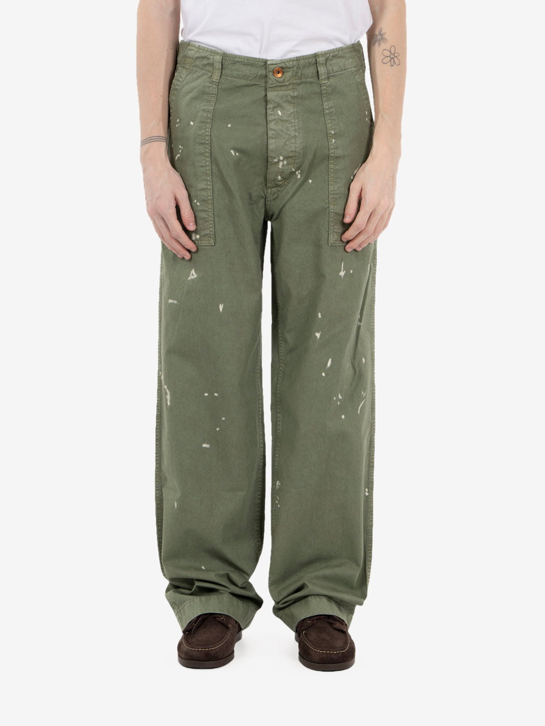 Fatigue original Slub cotton Dust olive