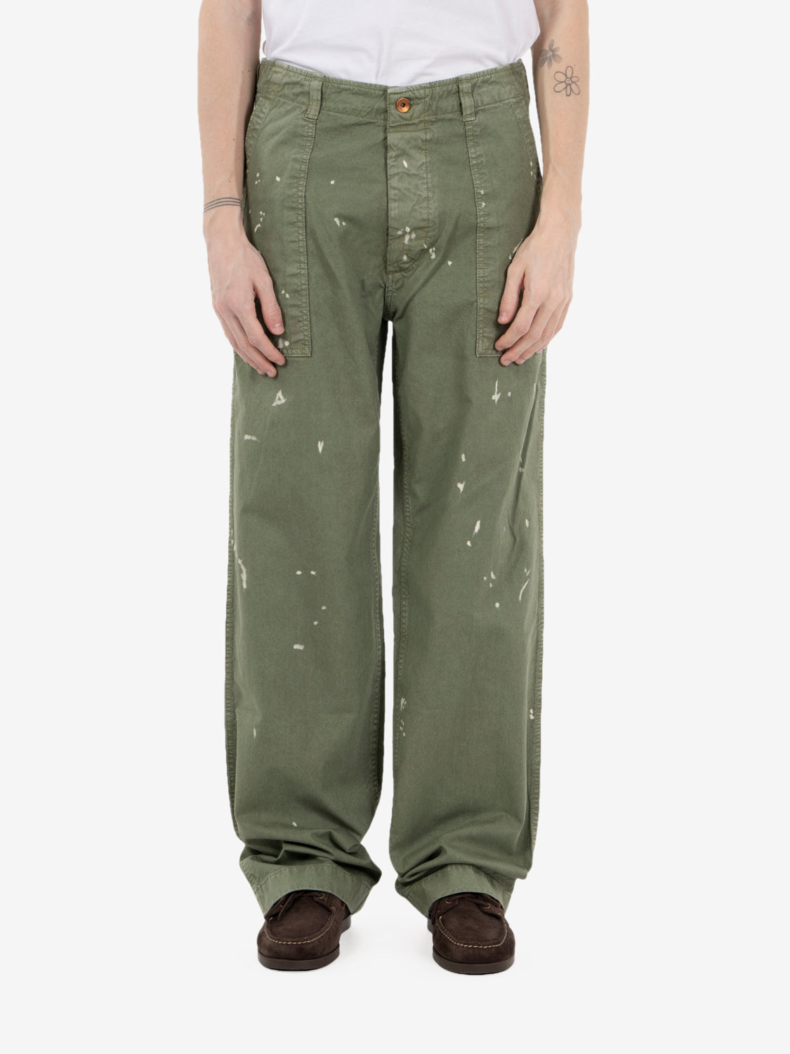 Fatigue original Slub cotton Dust olive
