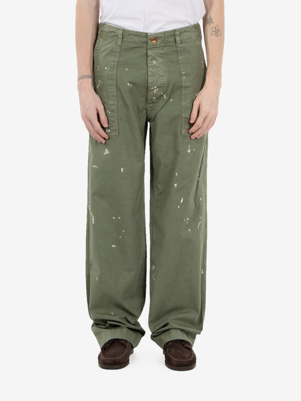 Fatigue original Slub cotton Dust olive