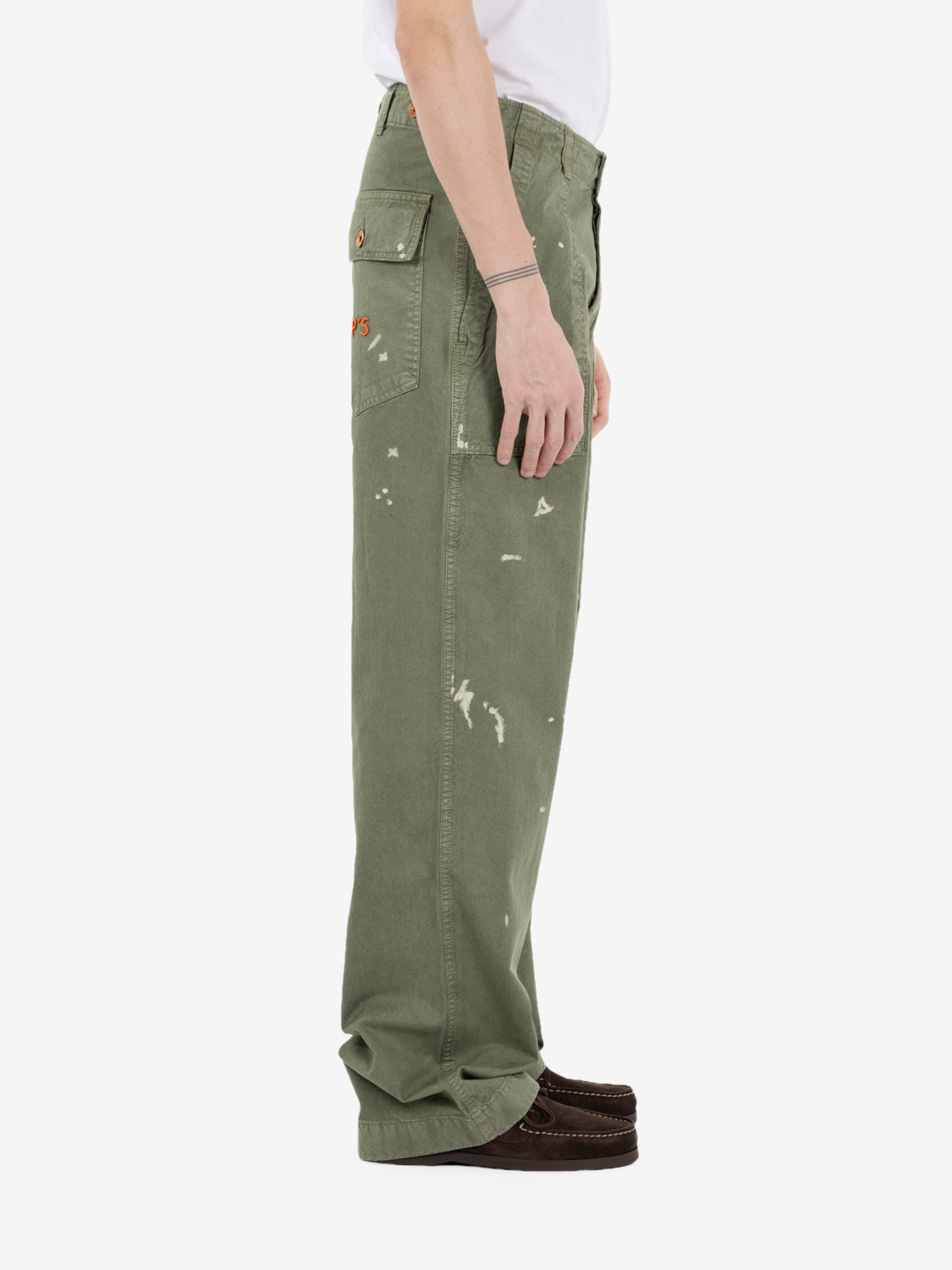 Fatigue original Slub cotton Dust olive