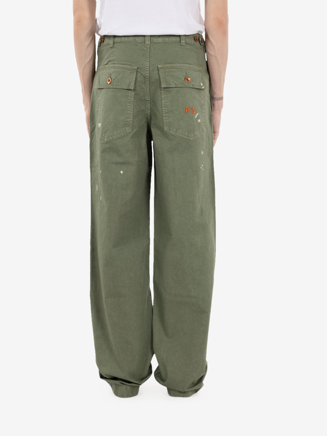 Fatigue original Slub cotton Dust olive