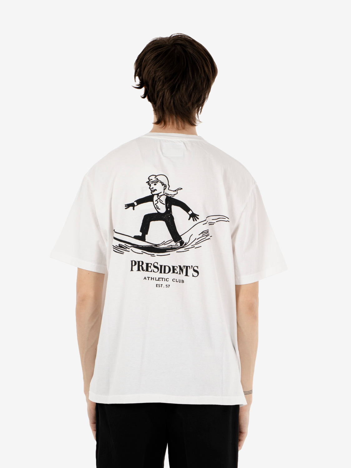 T-Shirt Jersey Mr.Surfer Washed off white