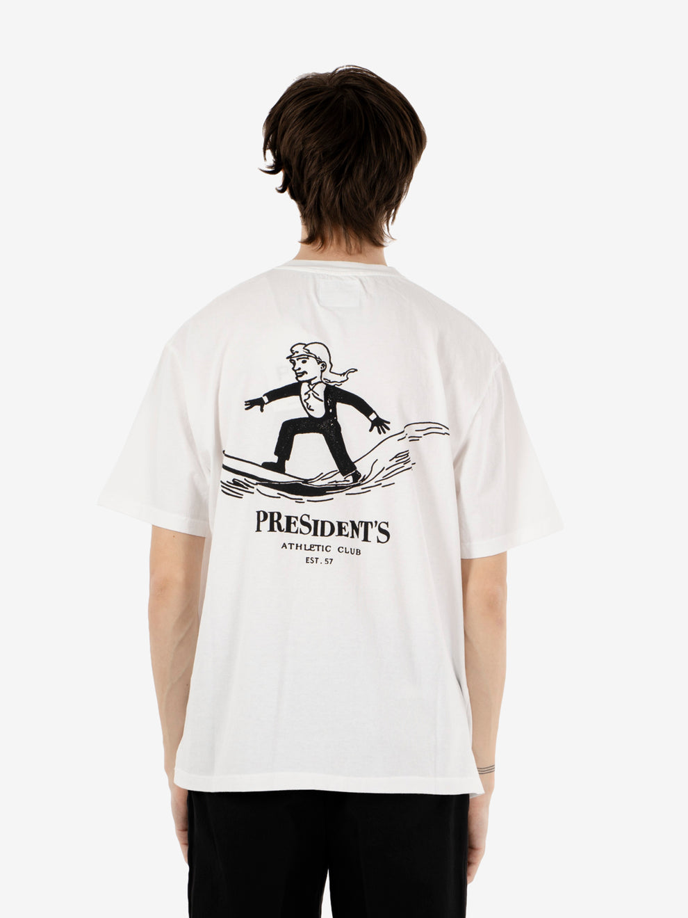 T-Shirt Jersey Mr.Surfer Washed off white