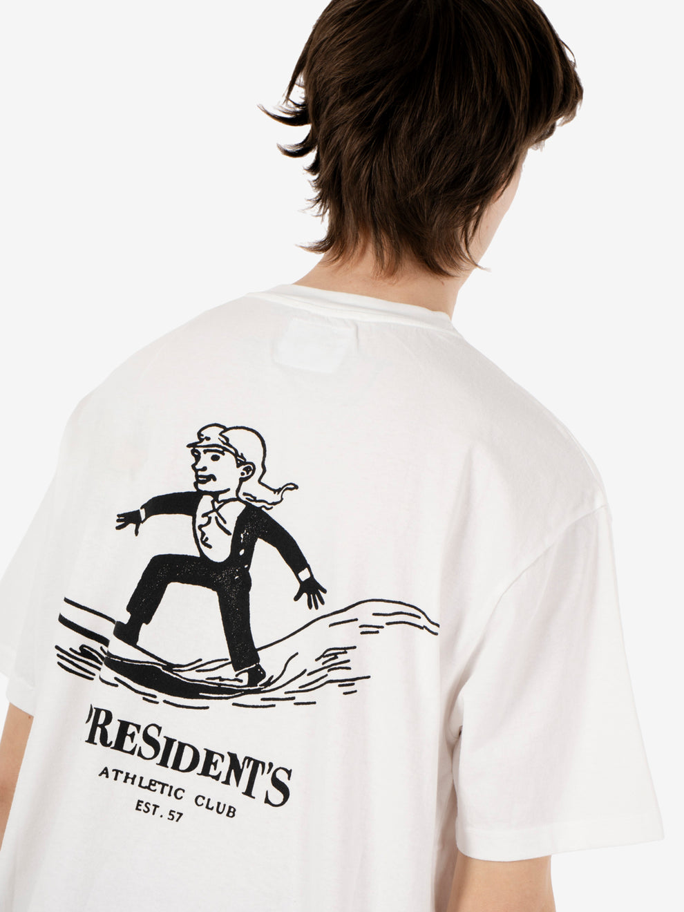 T-Shirt Jersey Mr.Surfer Washed off white