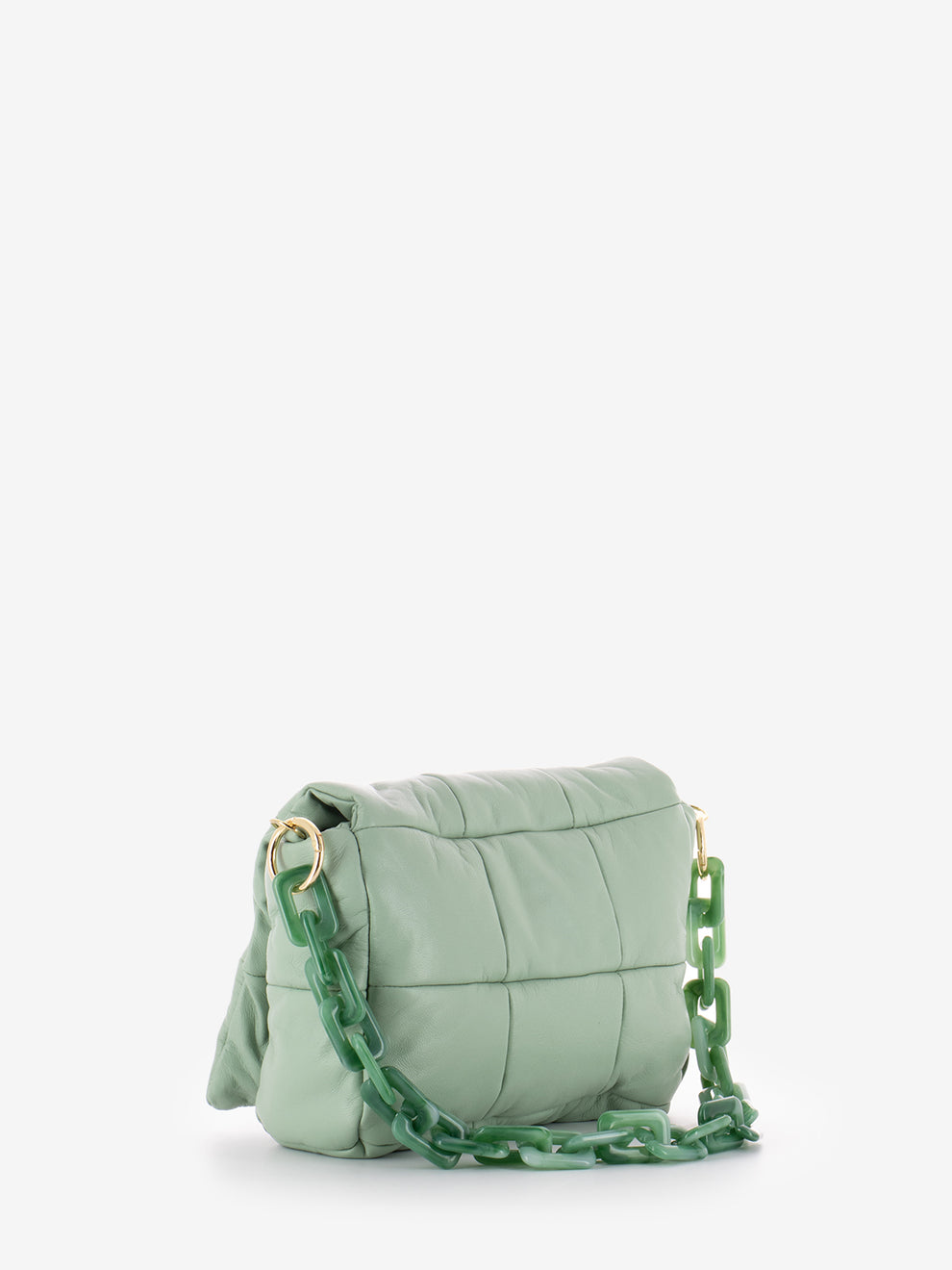 Borsa a spalla Corinna salvia