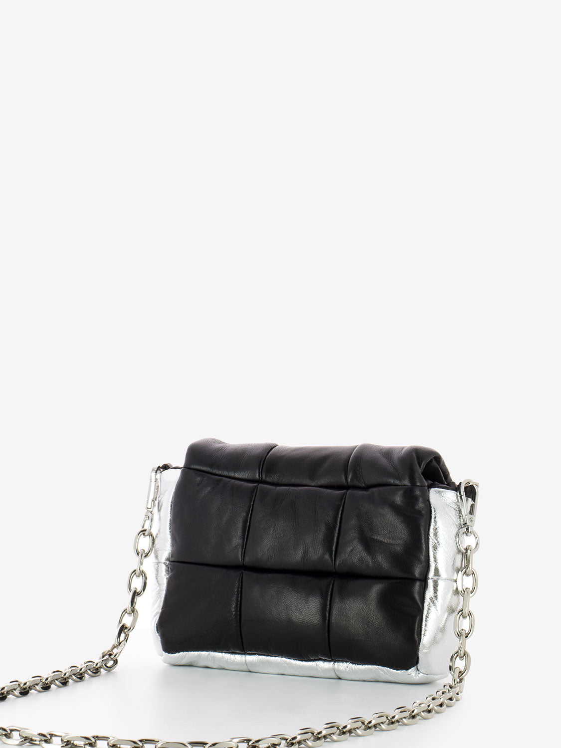 Borsa a tracolla Corinna nero / argento