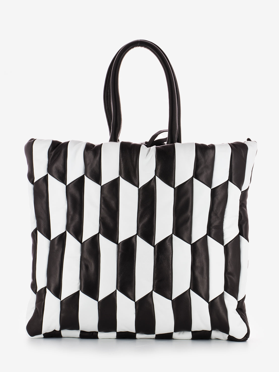 Borsa Nora combi nero / bianco