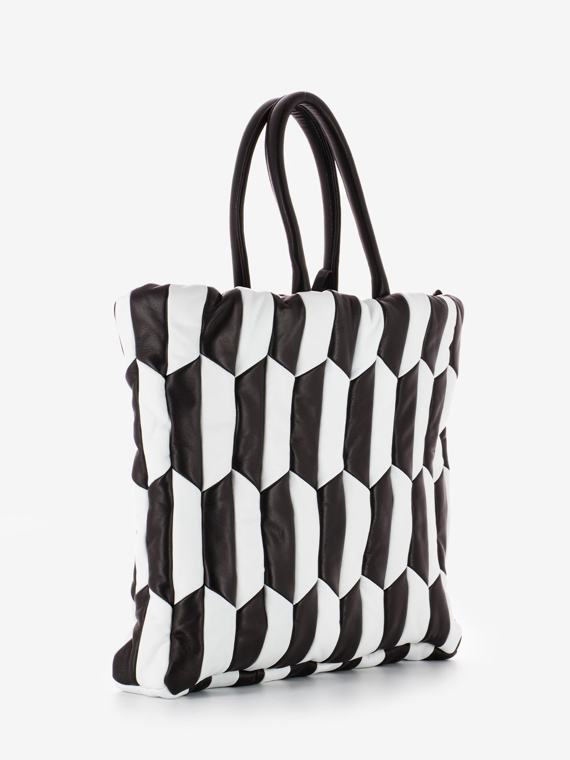 Borsa Nora combi nero / bianco