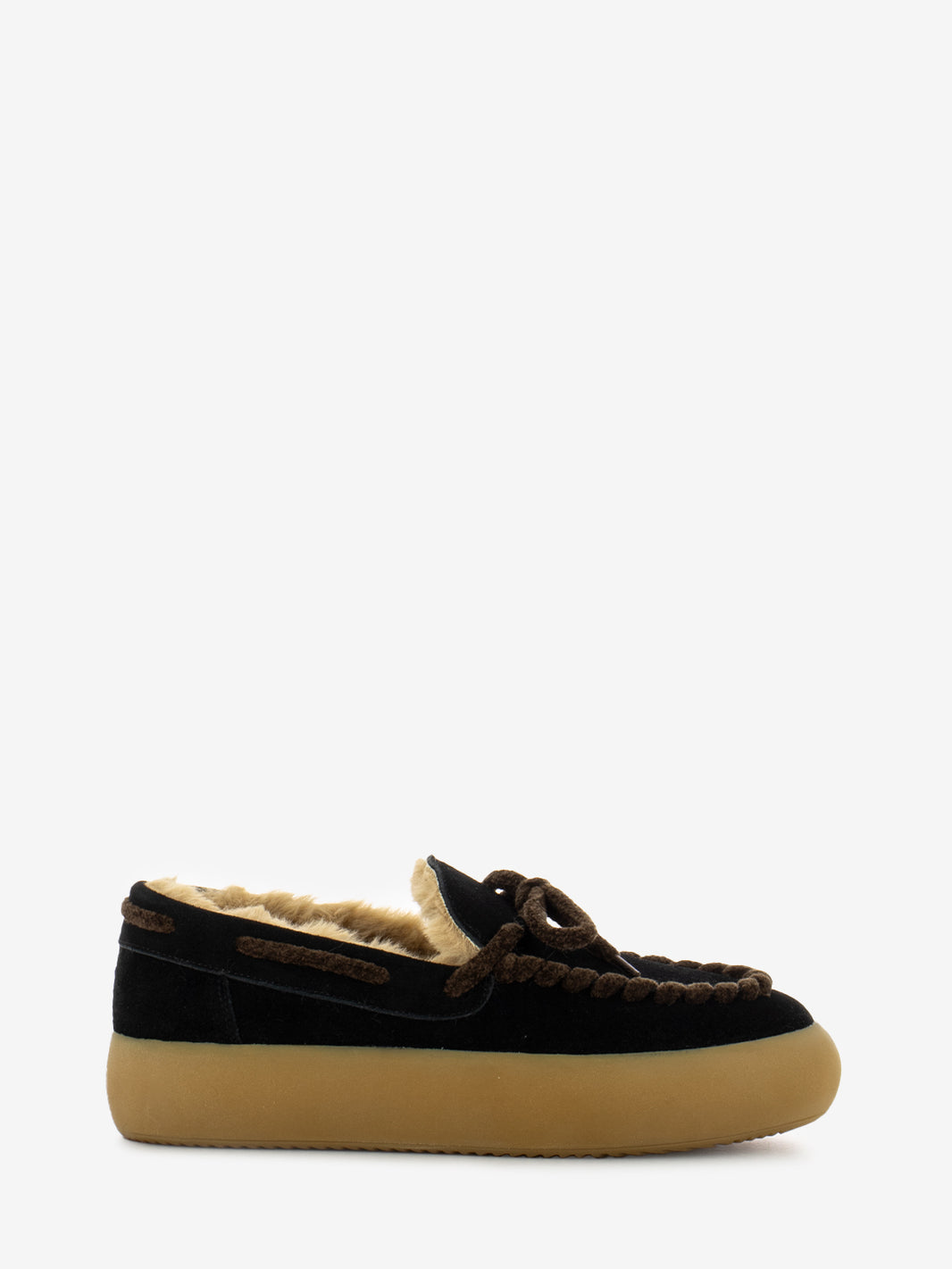 Mocassino Kelly in suede nero