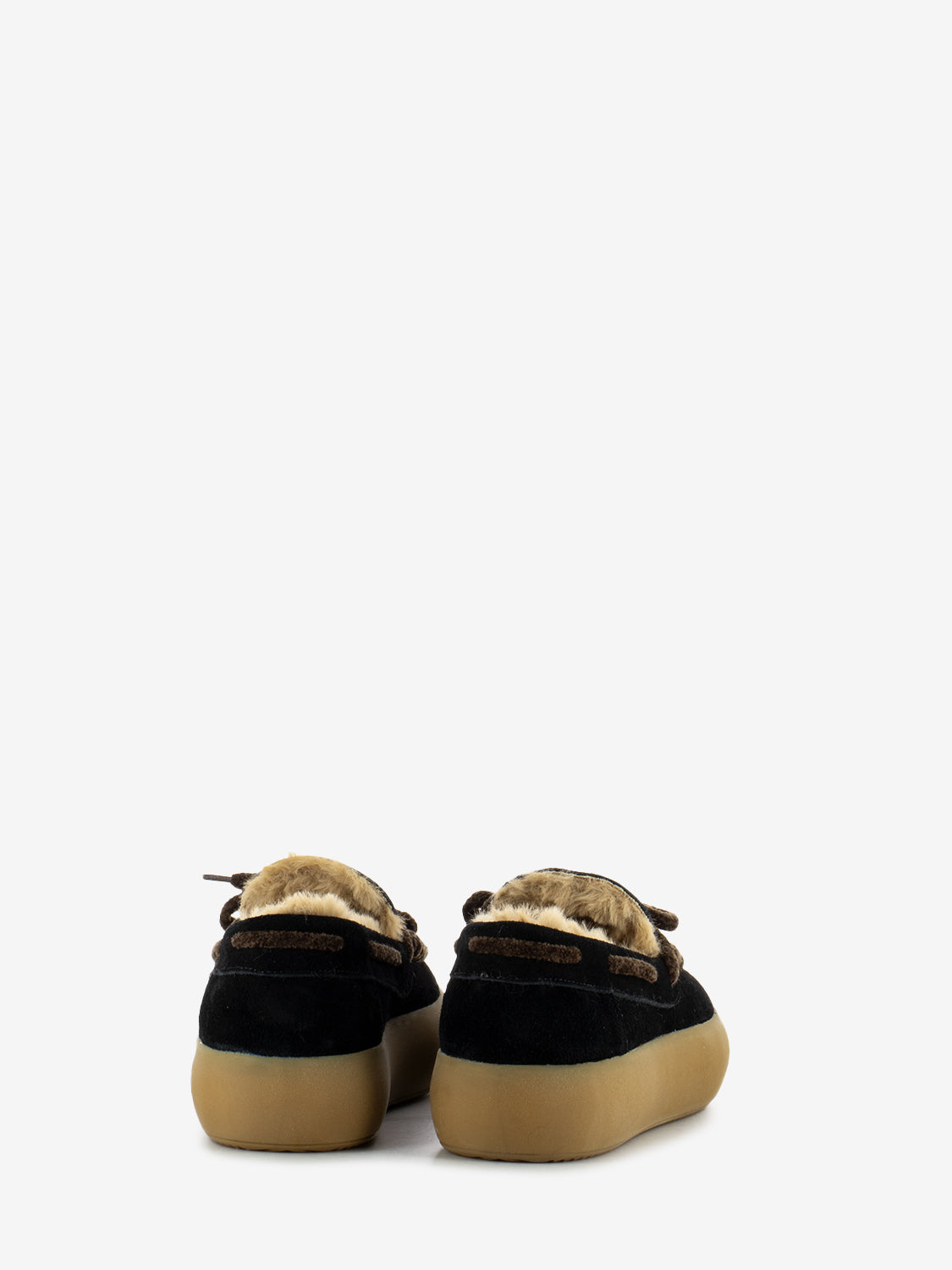 Mocassino Kelly in suede nero
