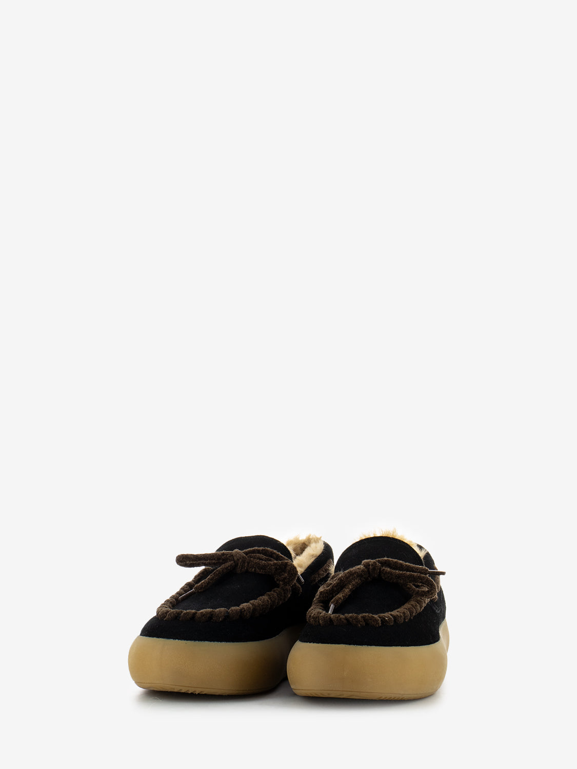 Mocassino Kelly in suede nero