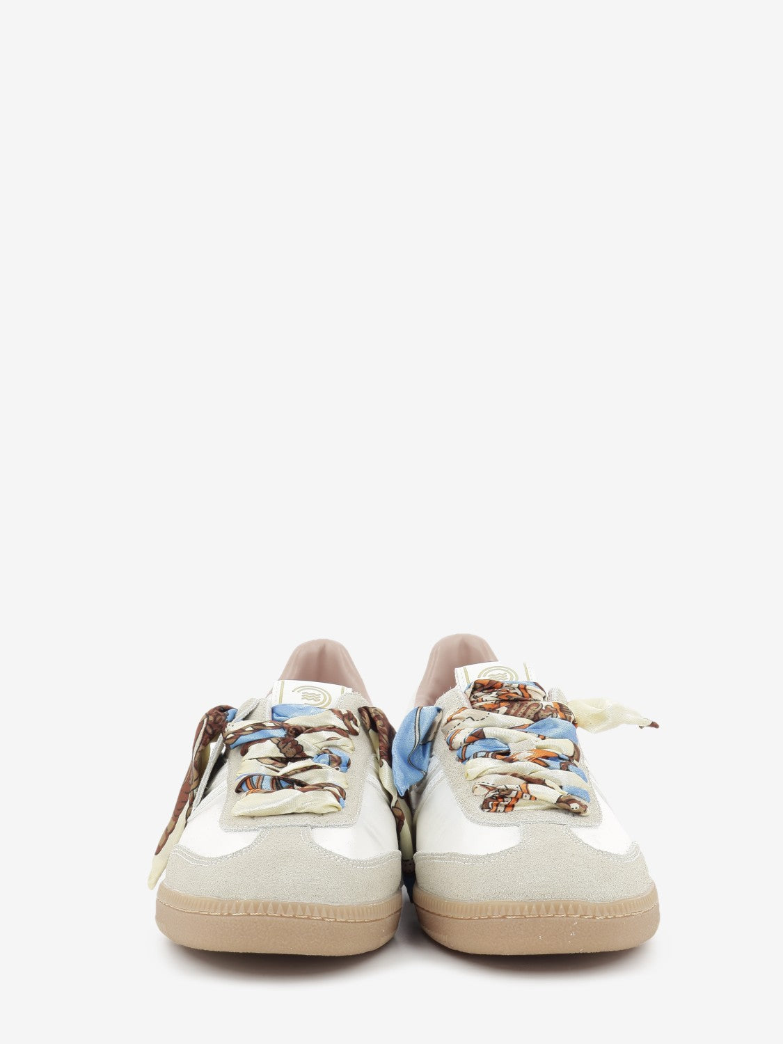 Sneakers foulard bianca