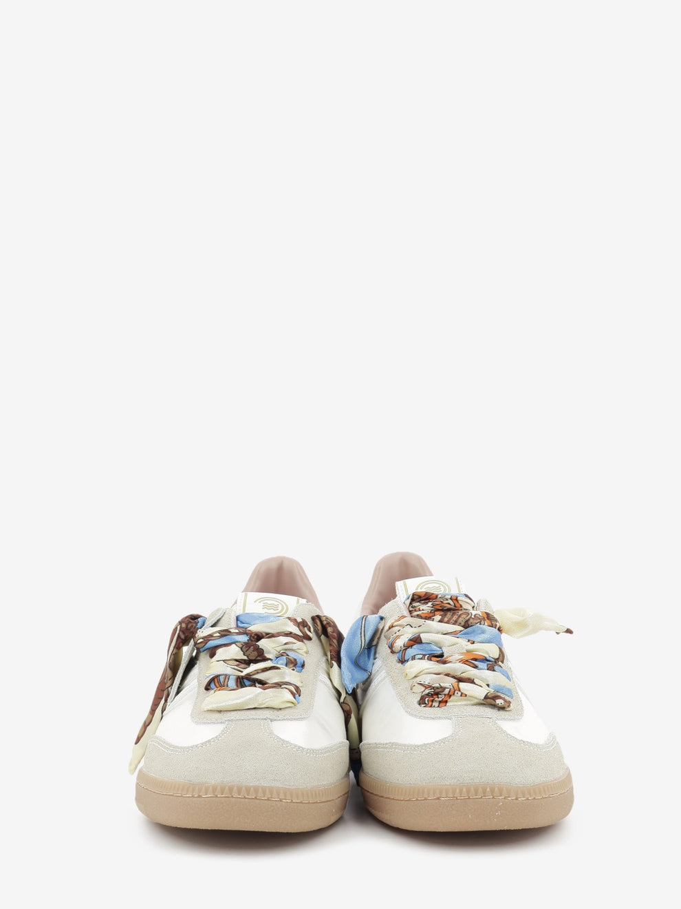 Sneakers foulard bianca
