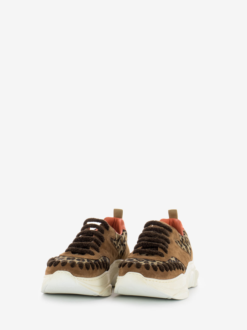Sneakers Tony Extra cappuccino / animalier