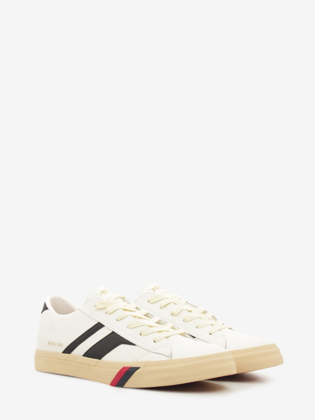 Royal Classic pelle white / black