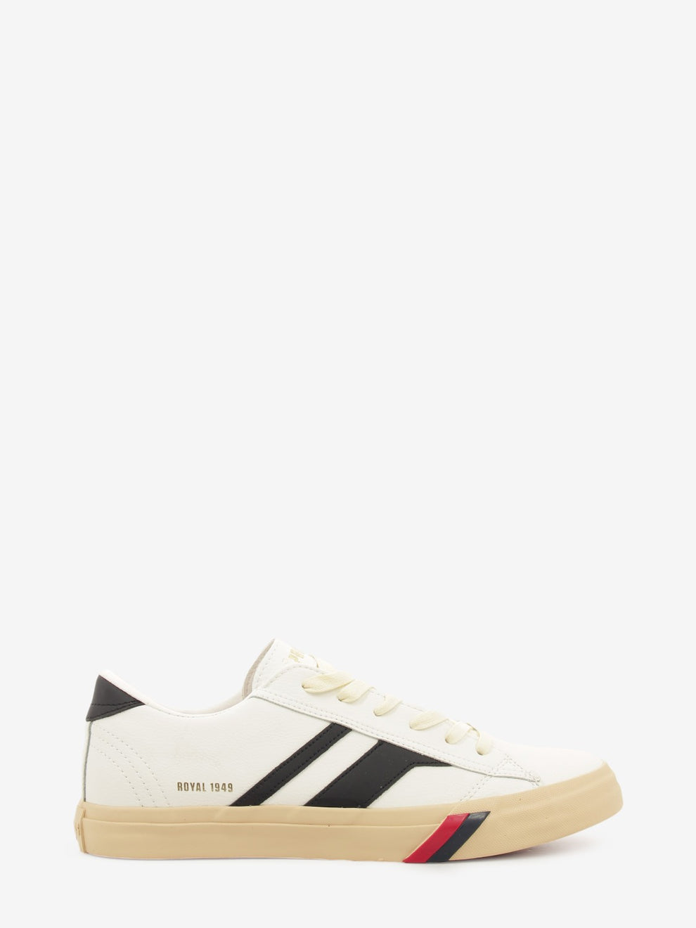 Royal Classic pelle white / black