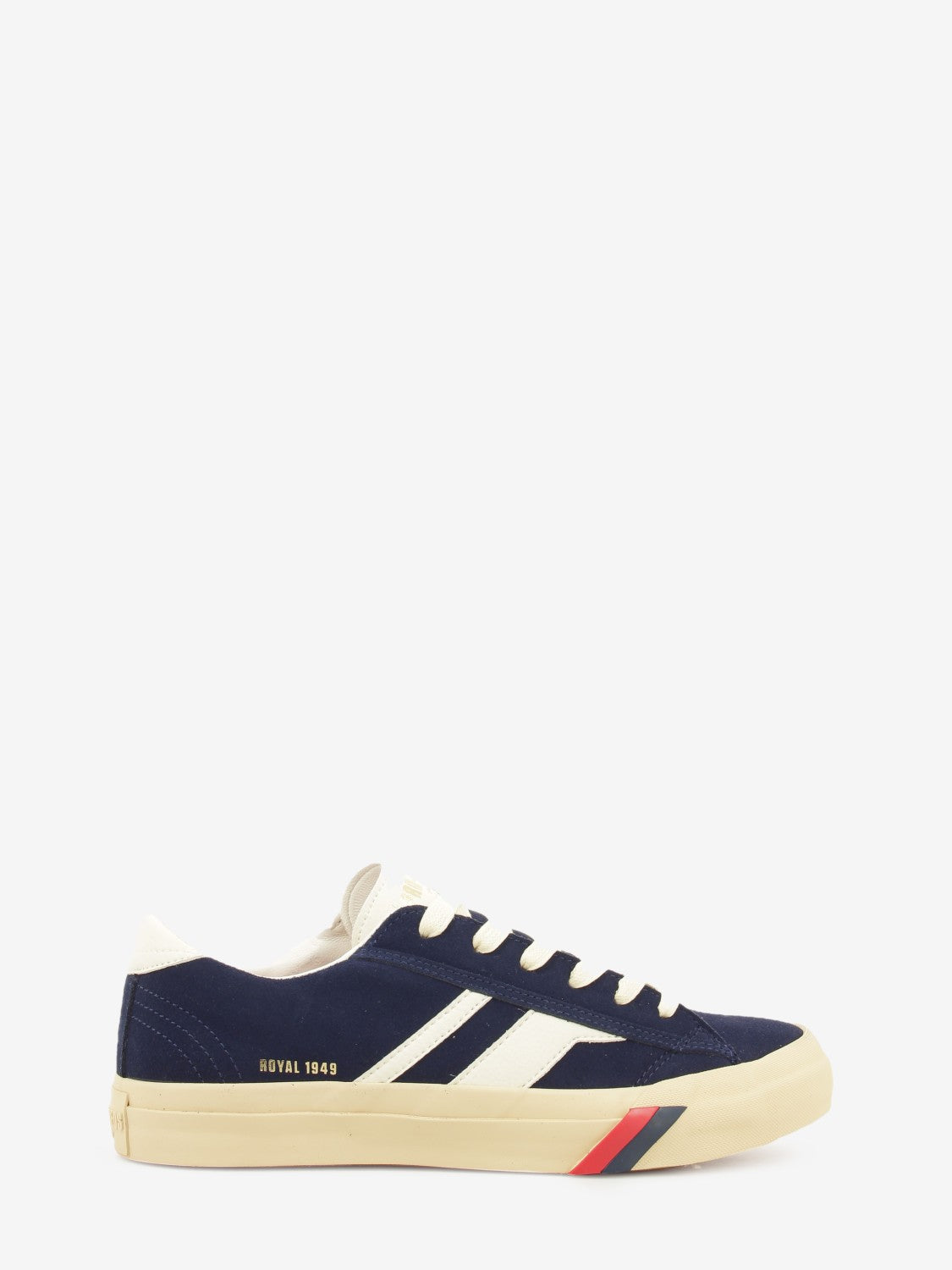 Royal Classic suede Blue / ivory