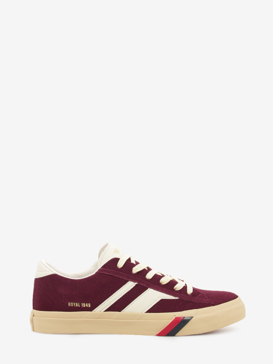 Royal Classic suede white / black