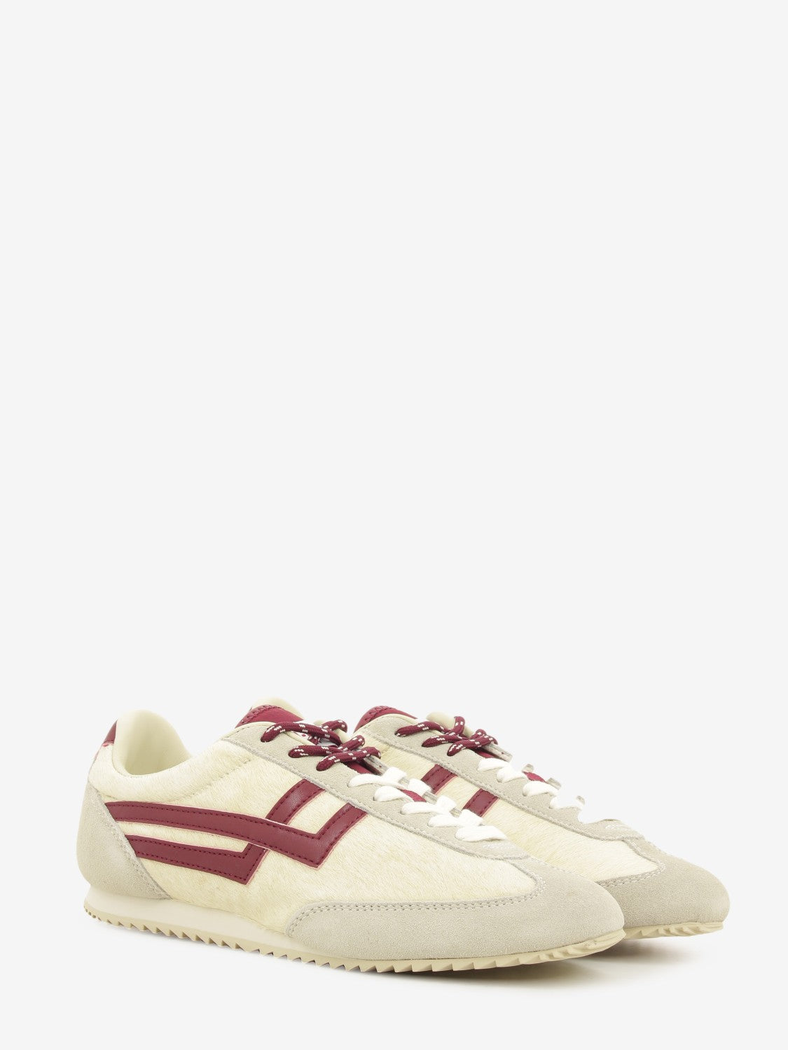 Sneakers Racer 77 ivory / bordeaux