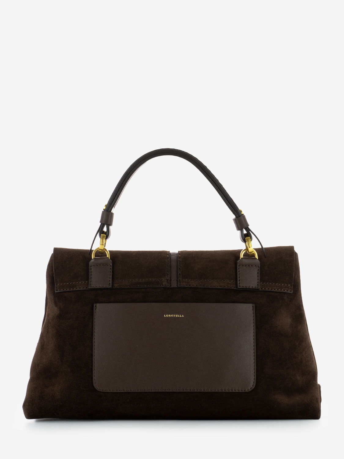 Borsa Kendall S camoscio cioccolato / cacao