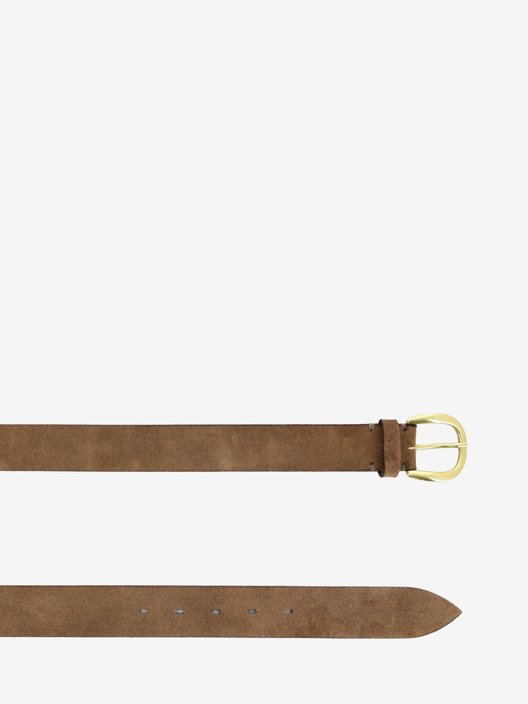Barley suede belt
