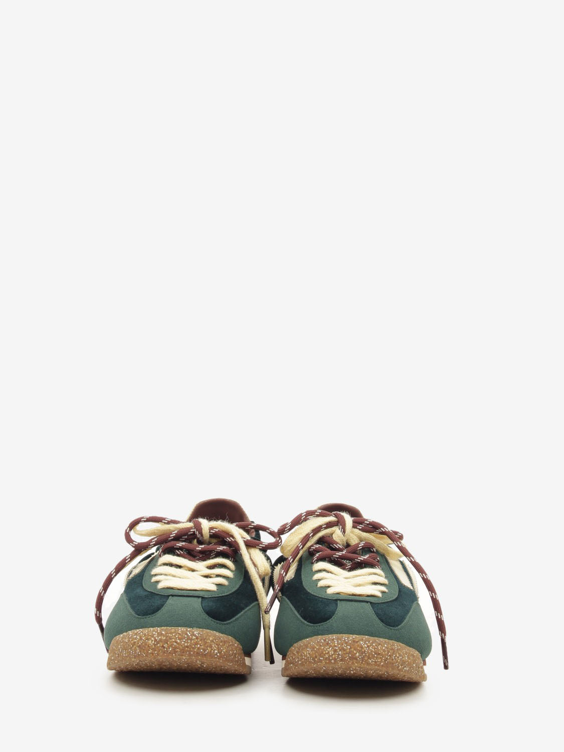 6.02 Panther emerald green / off white