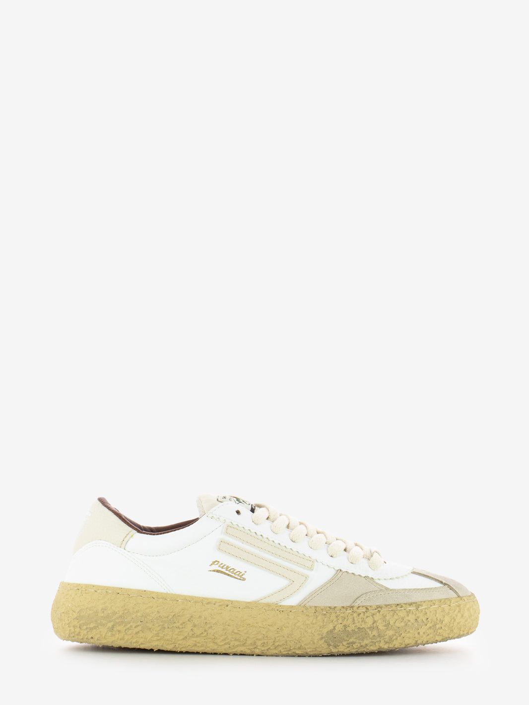 CREAM SNEAKERS PU101V-019_CREAM