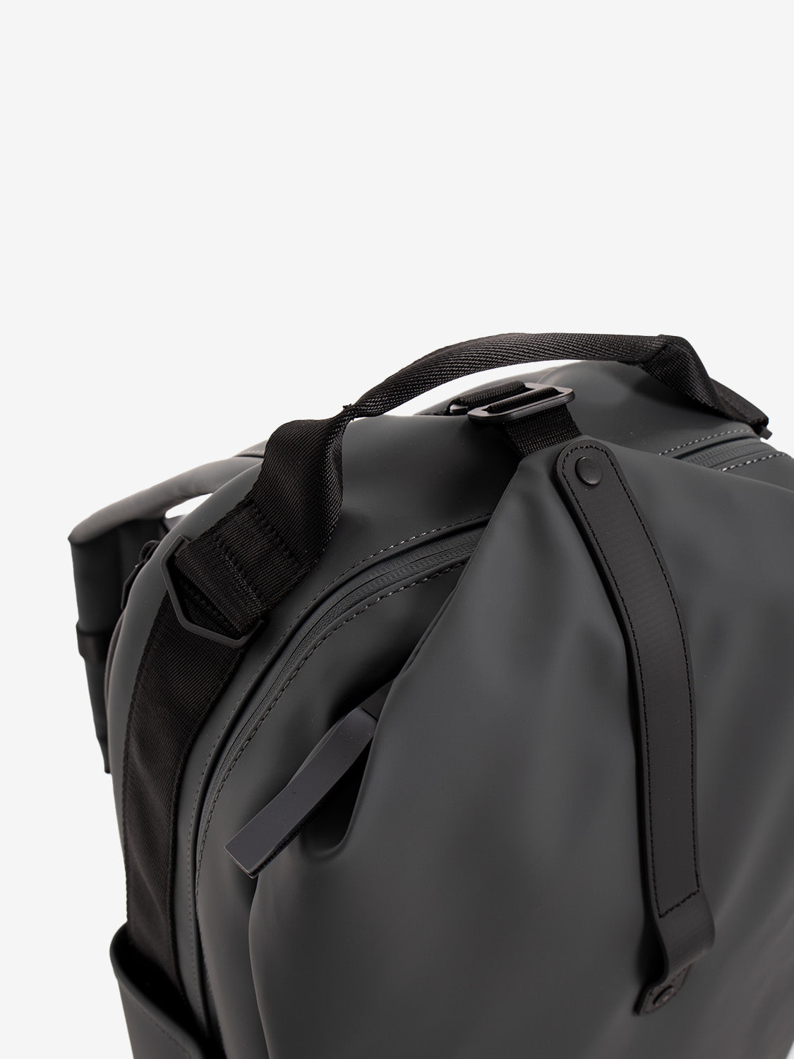 Clip front backpack W3 dark grey