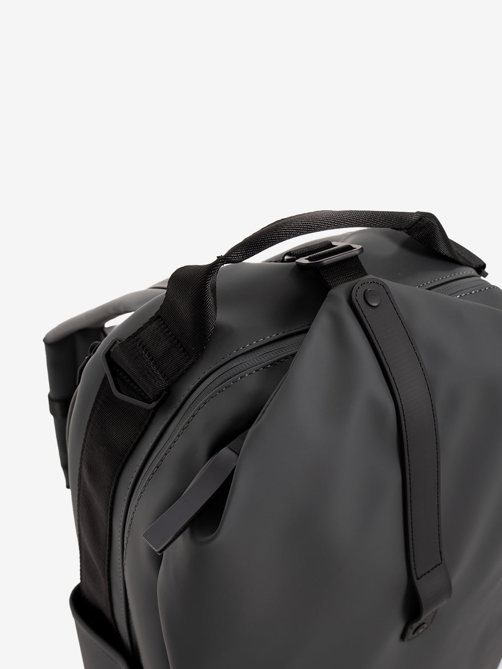 Clip front backpack W3 dark grey