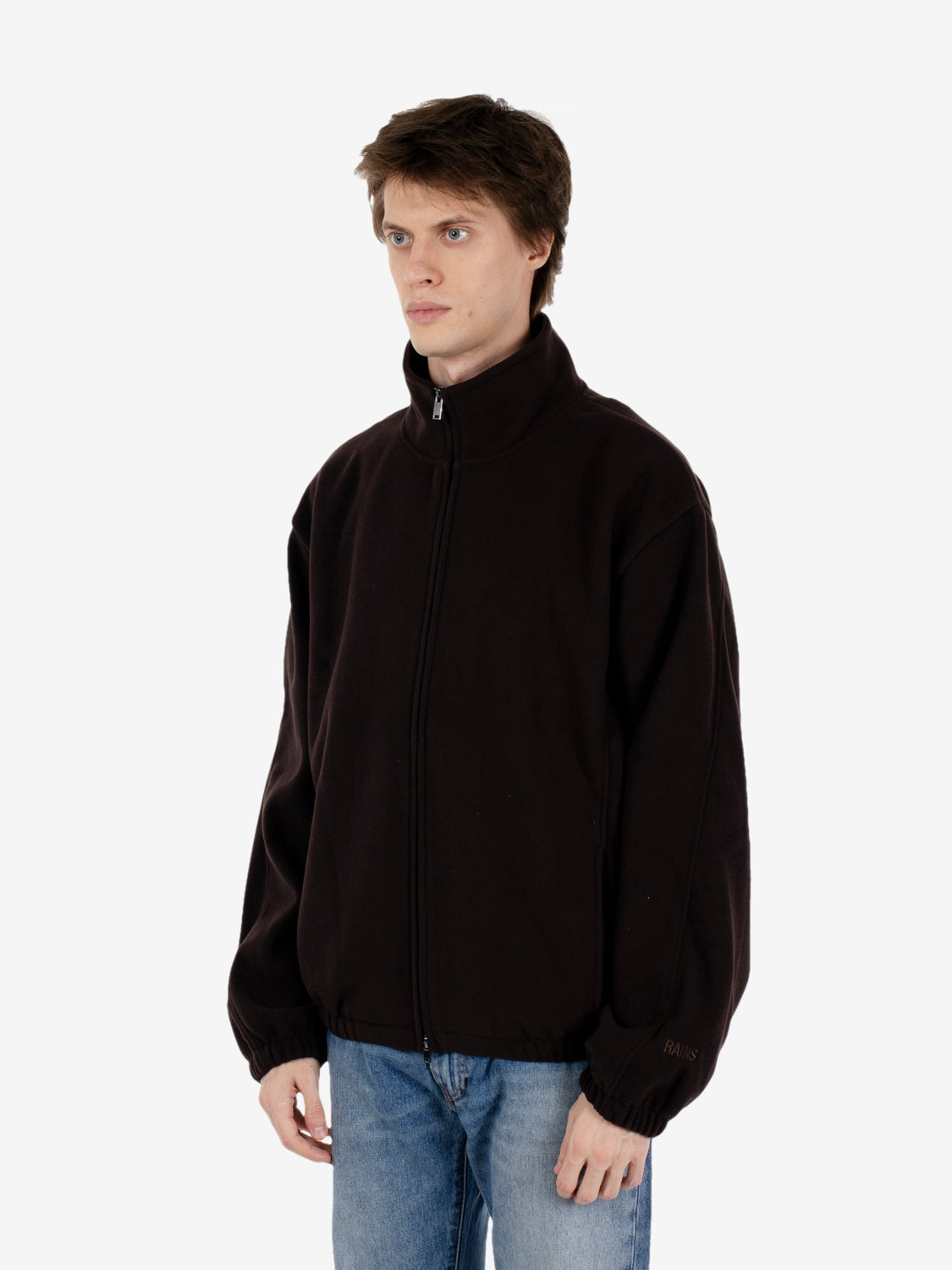 Fleece Zip Jacket bark