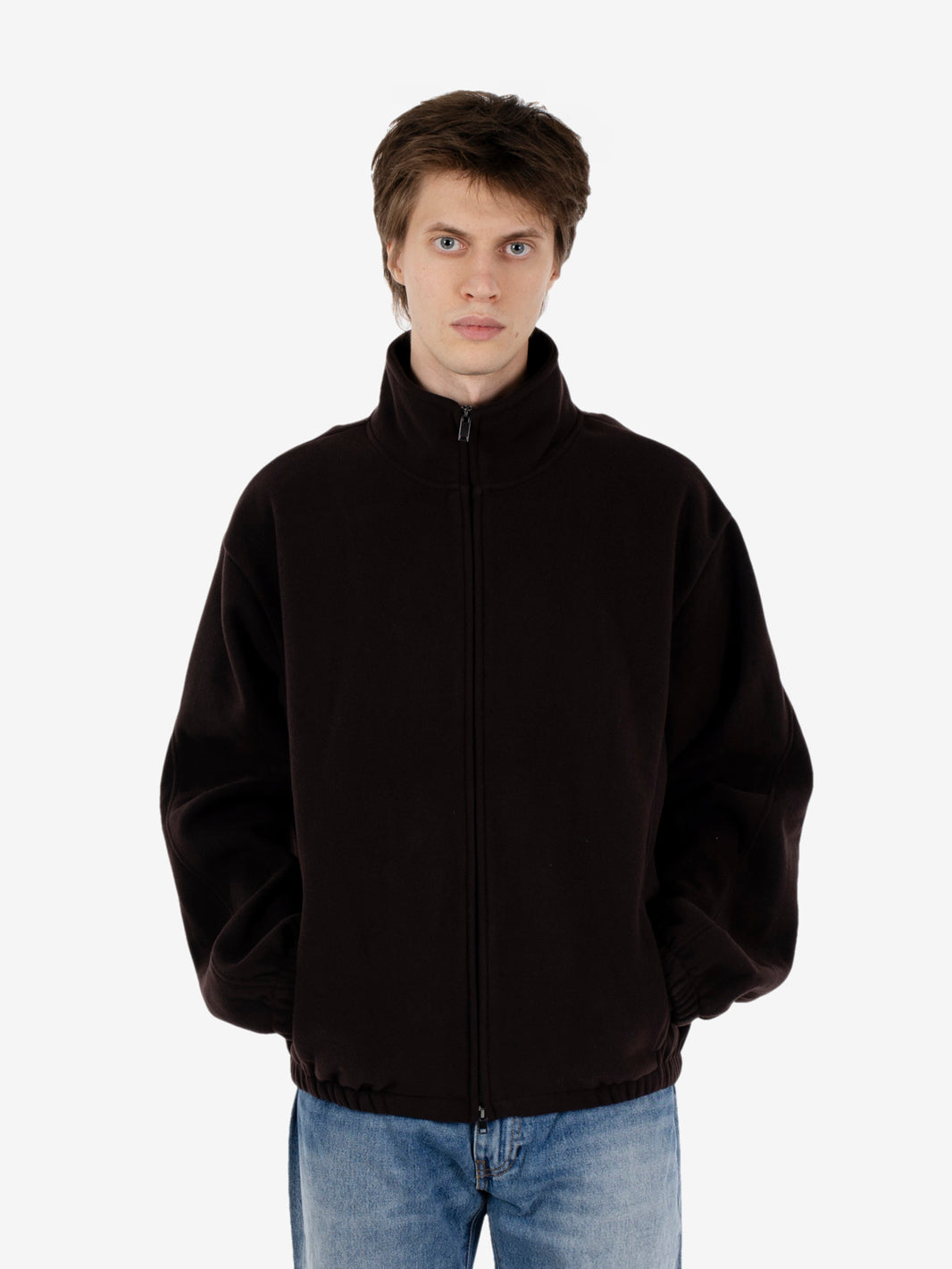 Fleece Zip Jacket bark