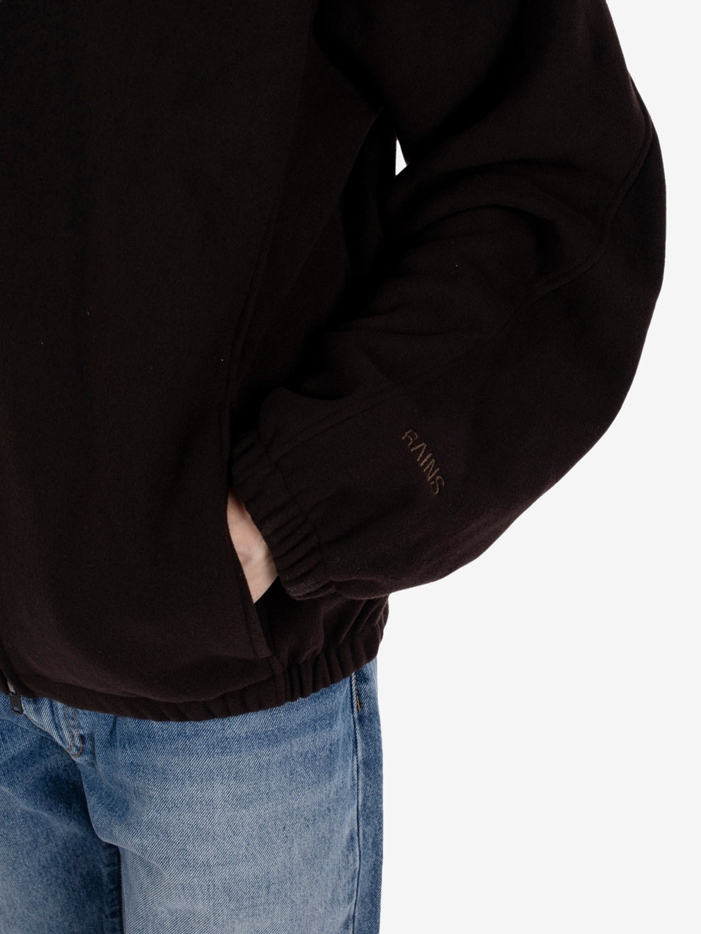 Fleece Zip Jacket bark