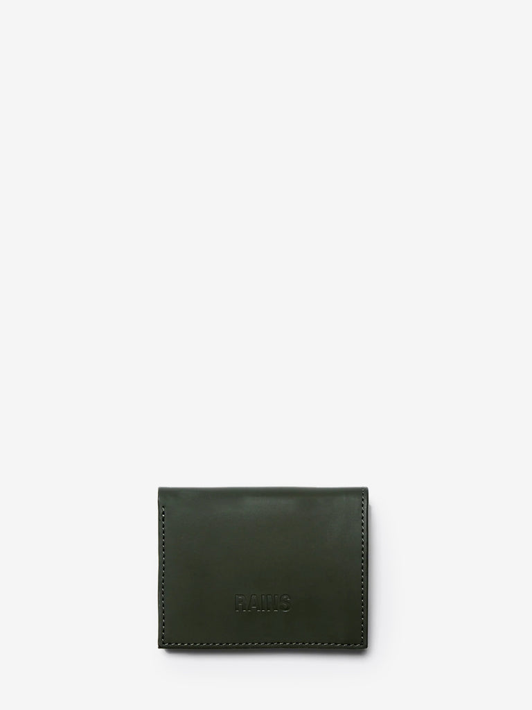 RAINS - Folded wallet evergreen