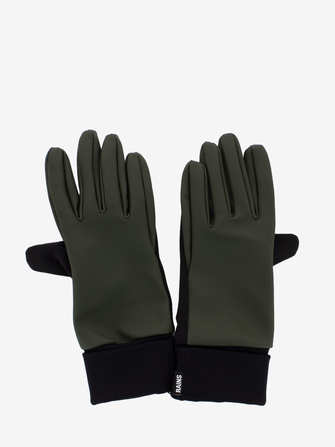 Green Waterproof Touchscreen Gloves