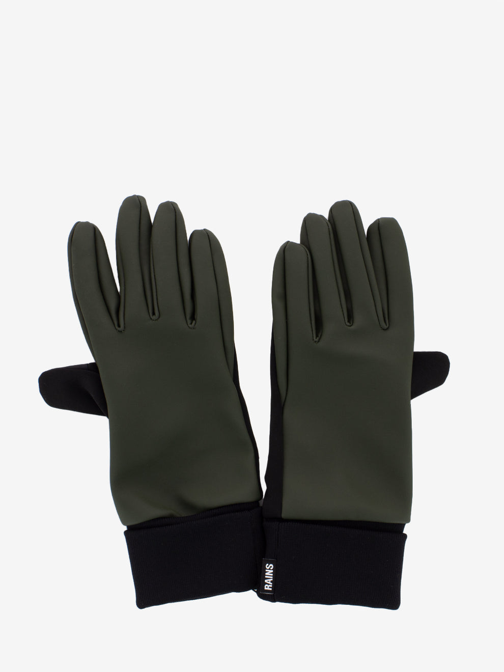 Green Waterproof Touchscreen Gloves