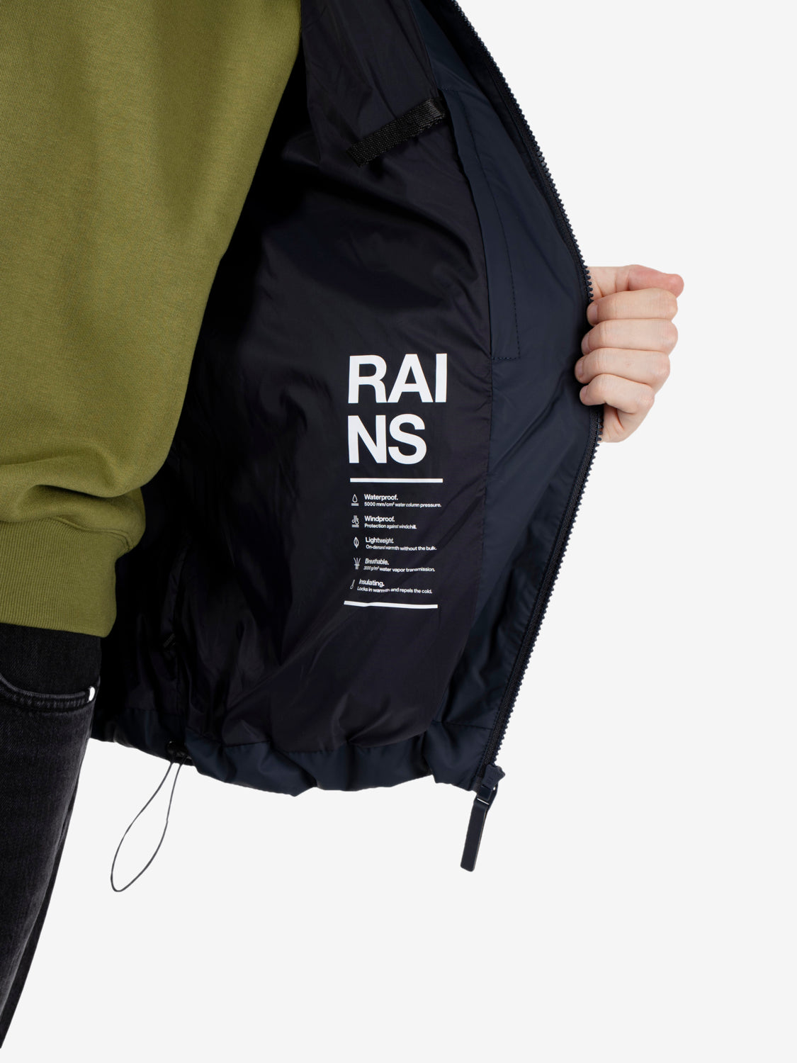 Lohja Insulated jacket navy