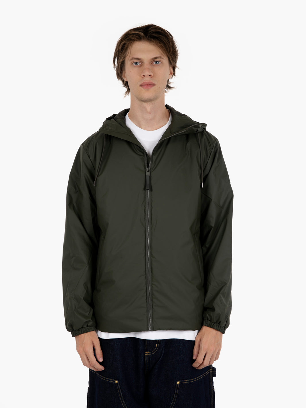 Lohja long jacket green