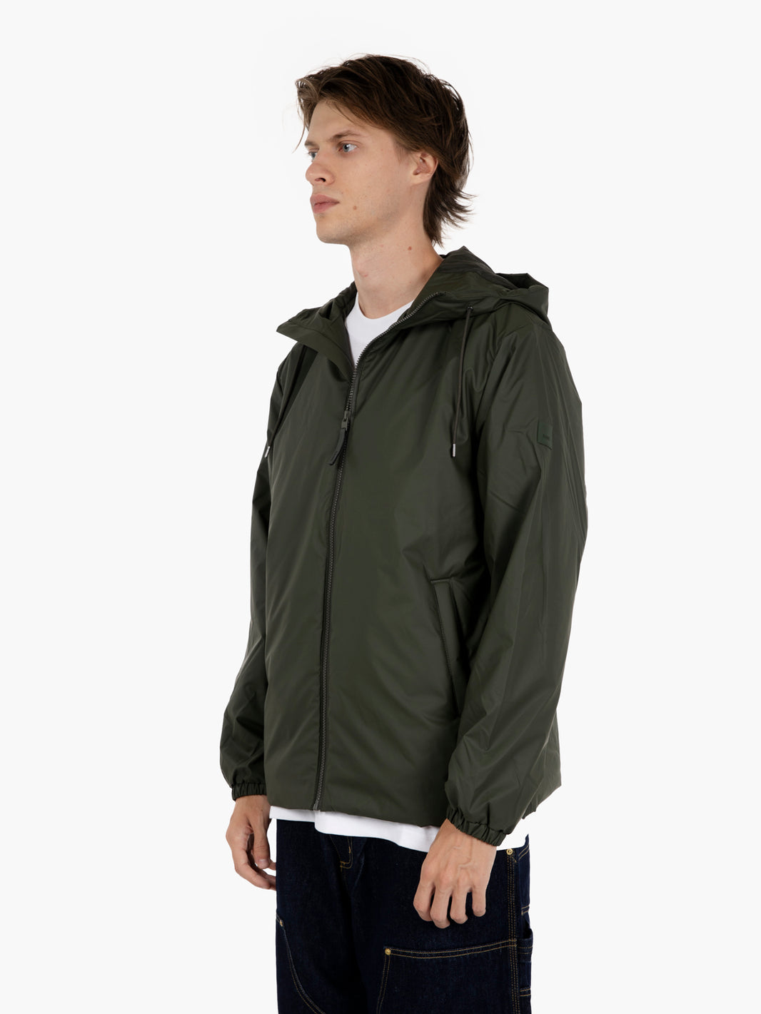 Lohja long jacket green